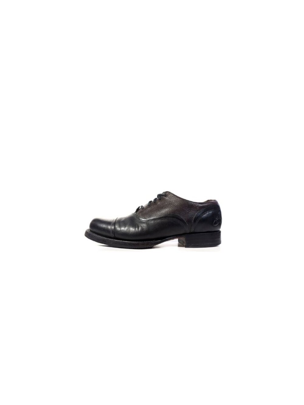 Y2K John Fluevog Shoes Lace up Brogue Black & Brown Leather Size 7